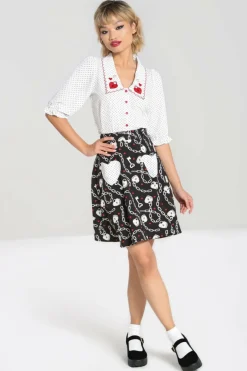 New Heart Lock Mini Skirt Women Mini Skirts