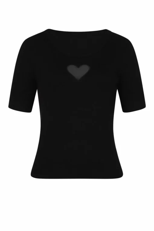 Clearance Heart Top Women Knitted Tops