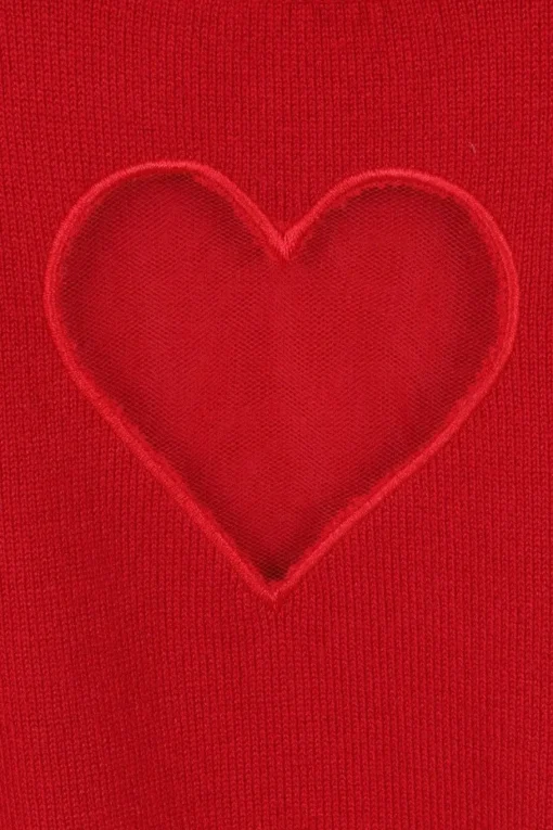 Discount Heart Top Women Knitted Tops