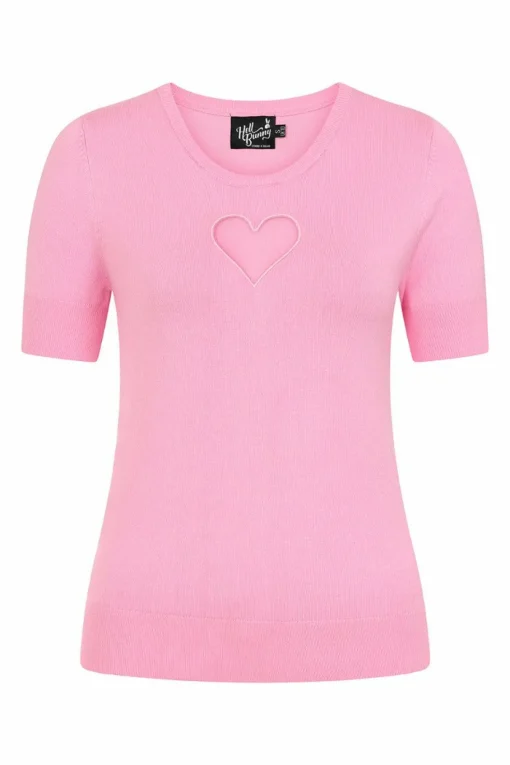 Discount Heart Top Women Knitted Tops