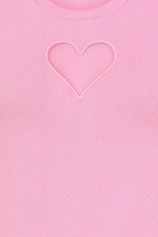 Discount Heart Top Women Knitted Tops