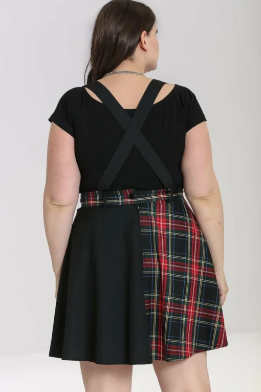 New Heather Pinafore Dress Women Mini Dresses