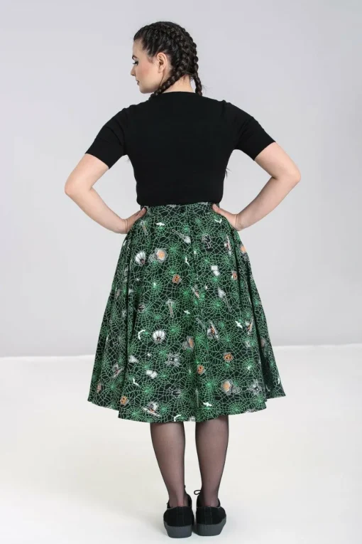 Hot Hex 50'S Skirt Women Midi Skirts