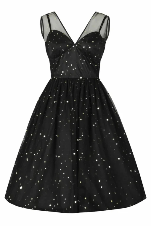 Sale Infinity 50'S Dress Women Midi Dresses