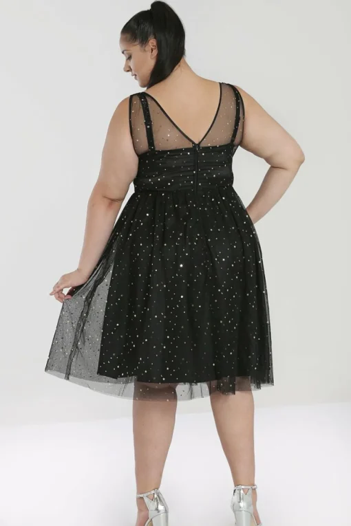 Sale Infinity 50'S Dress Women Midi Dresses