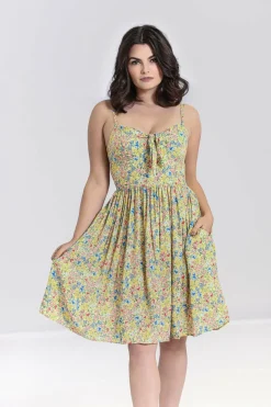 New Ingalls Bow Dress Women Knee Dresses