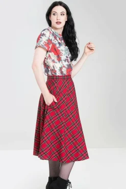Hot Irvine 50'S Skirt Women Midi Skirts