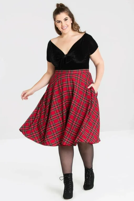 Hot Irvine 50'S Skirt Women Midi Skirts