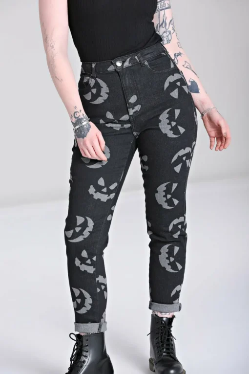 Online Jack-O-Lantern Jeans Women Blouses