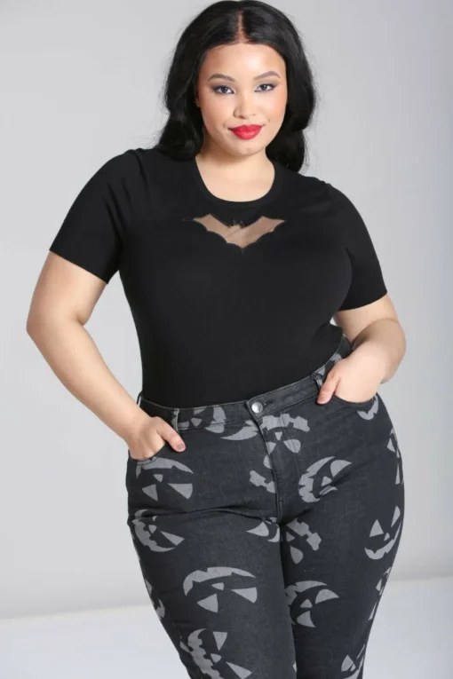 Online Jack-O-Lantern Jeans Women Blouses