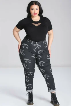 Online Jack-O-Lantern Jeans Women Blouses