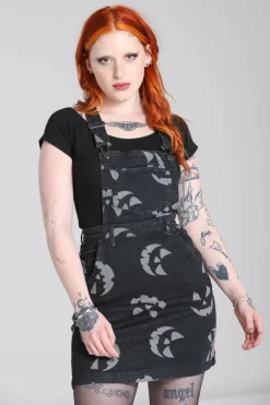 Fashion Jack-O-Lantern Pinafore Dress Women Dresses