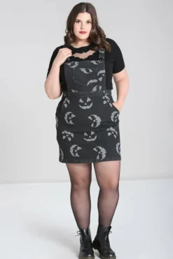 Fashion Jack-O-Lantern Pinafore Dress Women Dresses