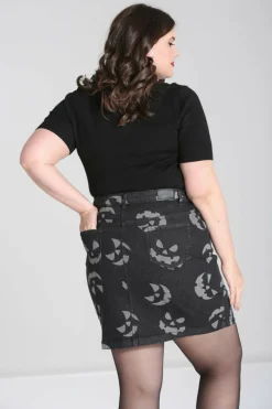 Sale Jack-O-Lantern Skirt Women Skirts