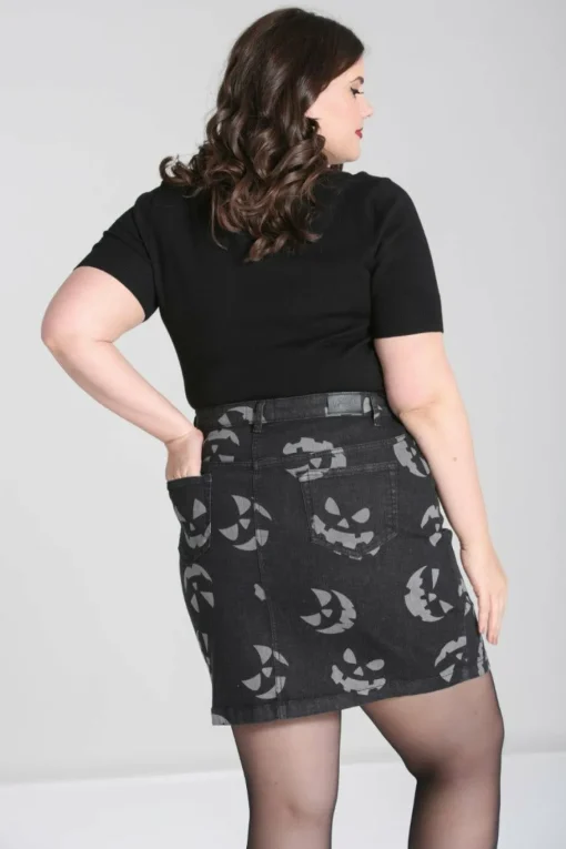 Sale Jack-O-Lantern Skirt Women Skirts