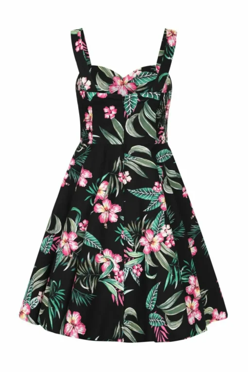 Clearance Kalani 50'S Dress Women Midi Dresses