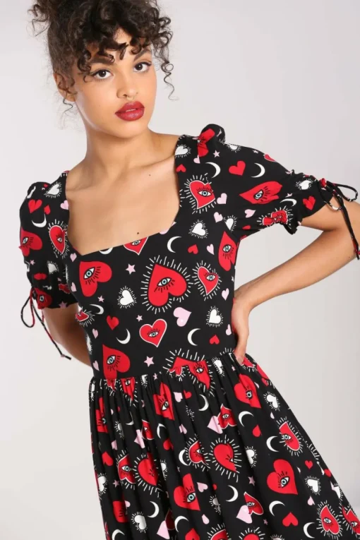 Hot Kate Heart Dress Women Maxi Dresses