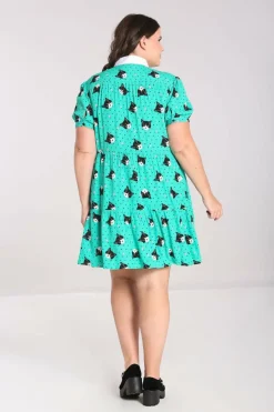 Best Sale Love Cats Mini Dress Women Mini Dresses