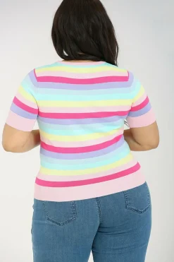 Sale Love Heart Top Women Knitted Tops
