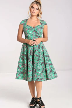 Hot Madilynn 50'S Dress Women Midi Dresses