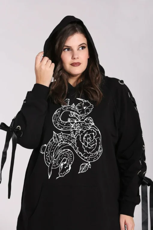 Shop Medusa Hoodie Dress Women Loungewear