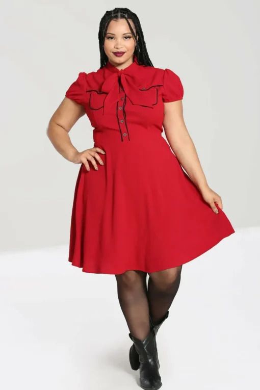 Hot Millie Dress Women Knee Dresses