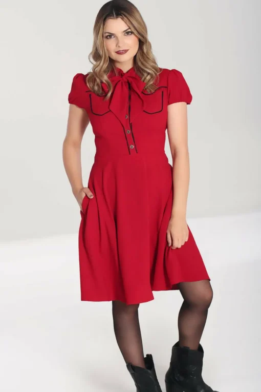 Hot Millie Dress Women Knee Dresses