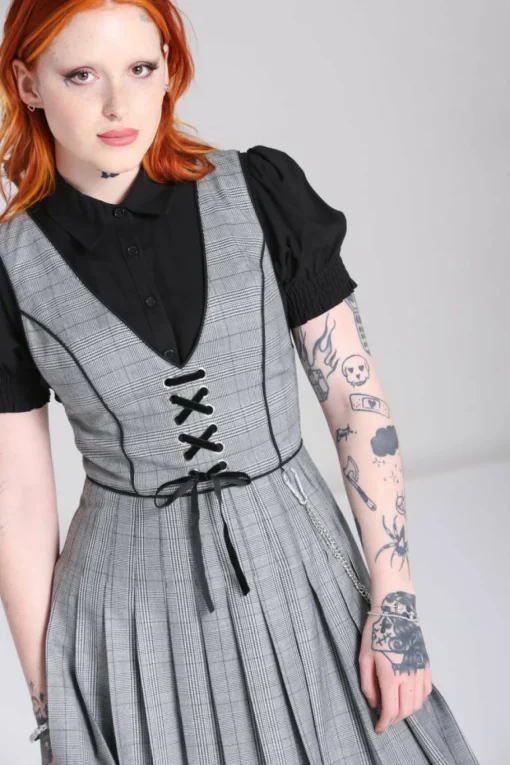 Best Sale Mina Pinafore Dress Women Mini Dresses