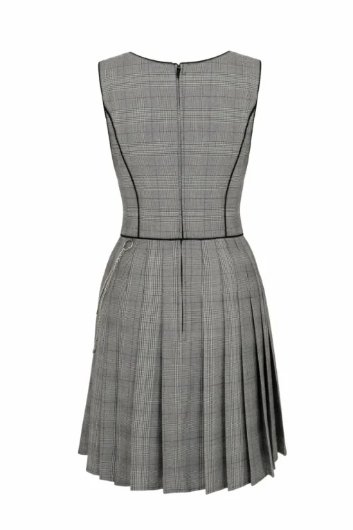Best Sale Mina Pinafore Dress Women Mini Dresses
