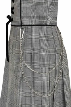 Best Sale Mina Pinafore Dress Women Mini Dresses