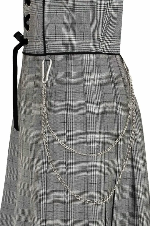 Best Sale Mina Pinafore Dress Women Mini Dresses