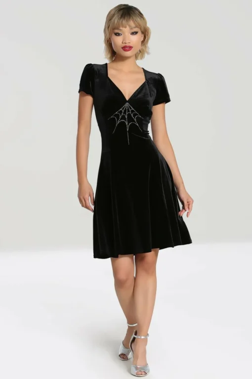 Best Sale Morticia Dress Women Knee Dresses