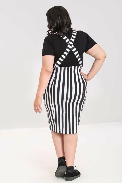 Online Otho Pinafore Skirt Women Knee Skirts