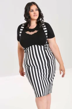 Online Otho Pinafore Skirt Women Knee Skirts