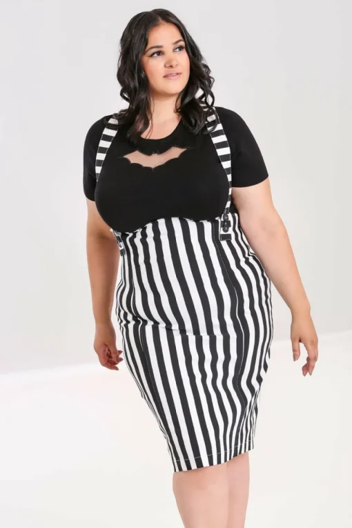 Online Otho Pinafore Skirt Women Knee Skirts