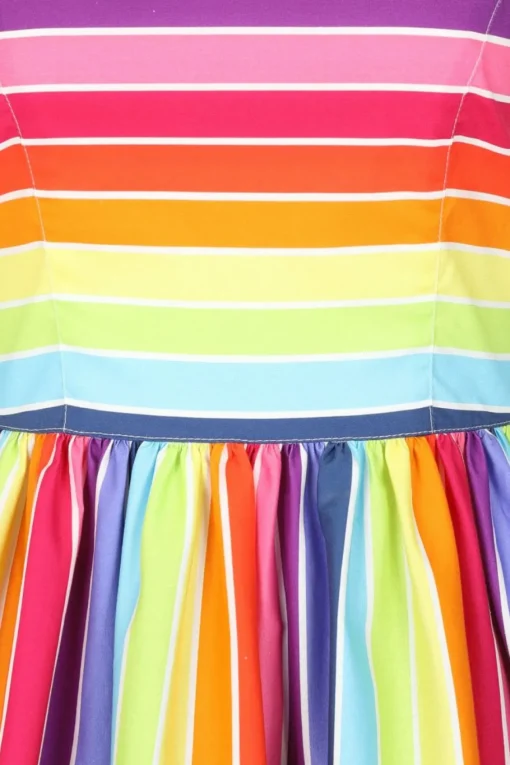 Best Over The Rainbow 50'S Dress Women Midi Dresses