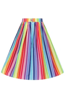 Outlet Over The Rainbow 50'S Skirt Women Midi Skirts