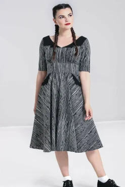 Fashion Regan 50'S Dress Women Midi Dresses