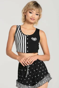 Discount Ribcage Crop Top Women Crop Tops