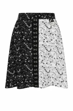 Shop Safety Pin Skirt Women Mini Skirts