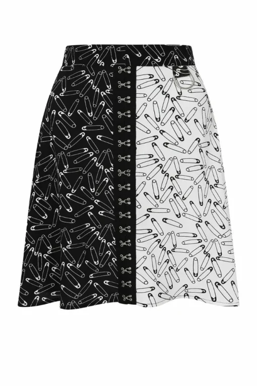 Shop Safety Pin Skirt Women Mini Skirts