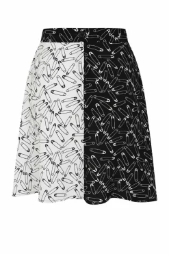 Shop Safety Pin Skirt Women Mini Skirts