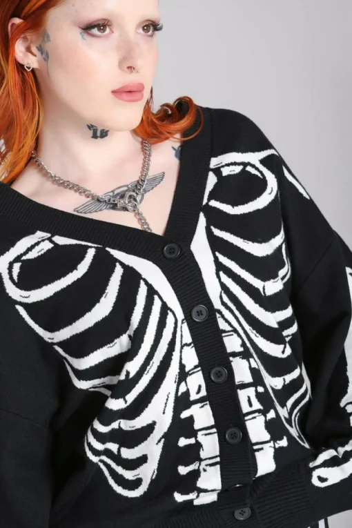 Sale Skeleton Cardigan Women Cardigans