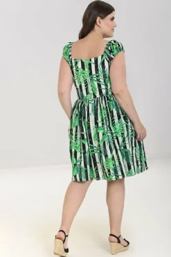 Hot Solana Mid Dress Women Knee Dresses