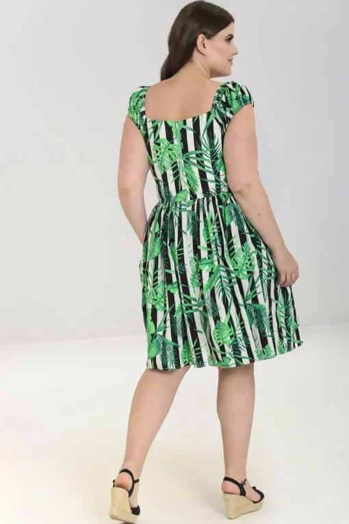 Hot Solana Mid Dress Women Knee Dresses