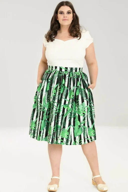 Outlet Solana 50'S Skirt Women Midi Skirts