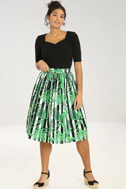 Outlet Solana 50'S Skirt Women Midi Skirts