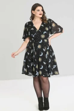 Fashion Solaris Dress Women Midi Dresses