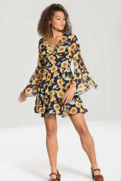 Best Sunflower Mini Dress Women Mini Dresses