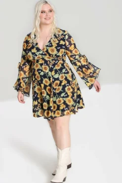 Best Sunflower Mini Dress Women Mini Dresses